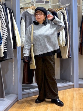 「studio CLIP（スタディオクリップ）のアイテム」を使った、tosa0101さん（レディース・152cm）の秋コーディネート