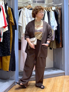 「アイテム（ネックレス）」を使った、tosa0101さん（レディース・152cm・50代）の夏コーディネート