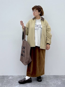 「アイテム（ジャケット/アウター）」を使った、tosa0101さん（レディース・152cm・50代）の秋コーディネート