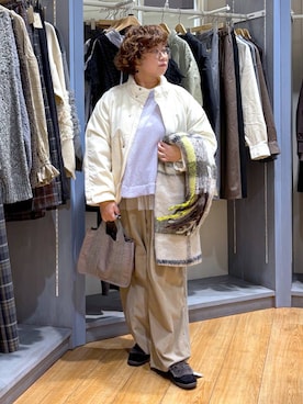 「アイテム（ニット/セーター）」を使った、tosa0101さん（レディース・152cm・50代）の秋コーディネート