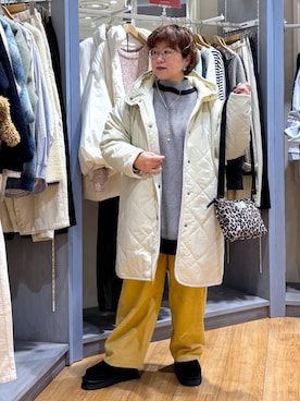 「studio CLIP（スタディオクリップ）のアイテム」を使った、tosa0101さん（レディース・152cm）の冬コーディネート