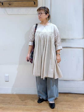 「アイテム（ワンピース/ドレス）」を使った、tosa0101さん（レディース・152cm・40代）の夏コーディネート