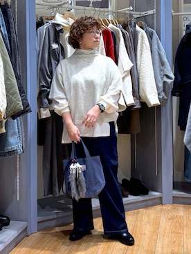 「アイテム（手袋）」を使った、tosa0101さん（レディース・152cm）の冬コーディネート