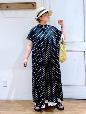 「アイテム（ワンピース/ドレス）」を使った、tosa0101さん（レディース・152cm・40代）の夏コーディネート