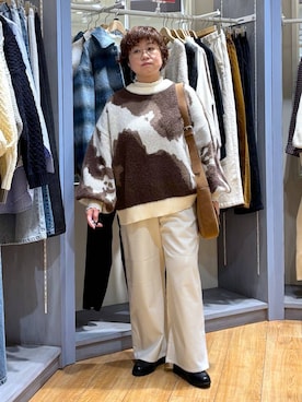 「アイテム（ブルゾン）」を使った、tosa0101さん（レディース・152cm・40代）の冬コーディネート