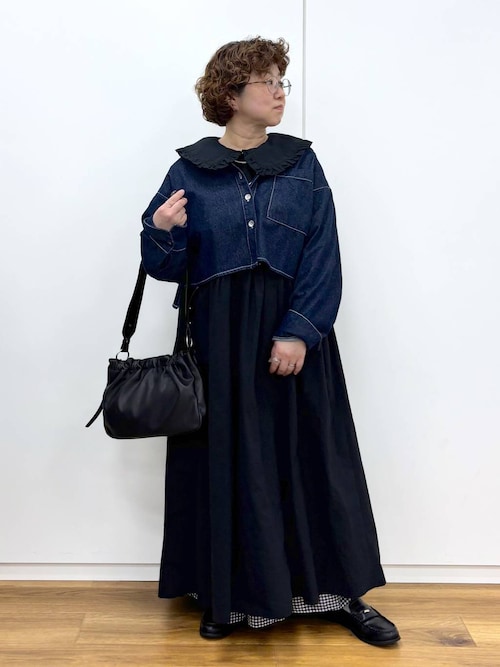 セール】【Limited Line】BIGフリルカラーワンピース（ワンピース