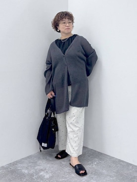 「studio CLIP（スタディオクリップ）のアイテム（バッグ）」を使った、tosa0101さん（レディース・152cm）の春コーディネート