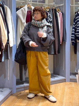 「アイテム（パンツ）」を使った、tosa0101さん（レディース・152cm・50代）の秋コーディネート