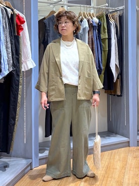 「アイテム（ネックレス）」を使った、tosa0101さん（レディース・152cm・50代）の夏コーディネート