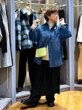 「アイテム（ショルダーバッグ）」を使った、tosa0101さん（レディース・152cm・50代）の冬コーディネート