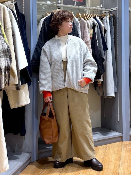 セール】ノーカラーコクーンコート（ノーカラーコート）｜studio CLIP