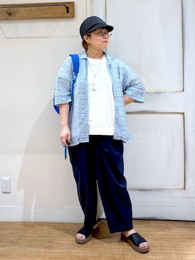 「アイテム（ワンピース/ドレス）」を使った、tosa0101さん（レディース・152cm・40代）の春コーディネート