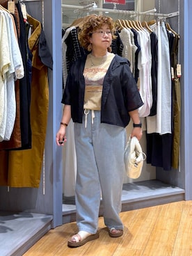 「アイテム（アクセサリー）」を使った、tosa0101さん（レディース・152cm・50代）の夏コーディネート