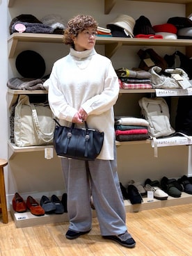 「アイテム（シャツ/ブラウス）」を使った、tosa0101さん（レディース・152cm・50代）の秋コーディネート