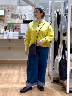 「アイテム（帽子）」を使った、tosa0101さん（レディース・152cm・40代）の秋コーディネート