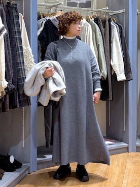 「アイテム（ネックレス）」を使った、tosa0101さん（レディース・152cm・40代）の秋コーディネート