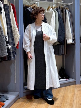 「アイテム（チョーカー）」を使った、tosa0101さん（レディース・152cm）の冬コーディネート