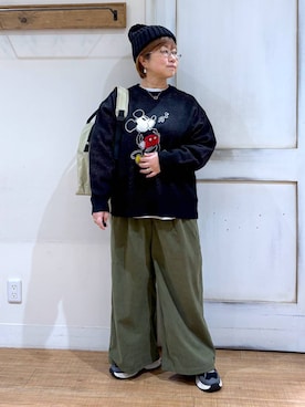 「アイテム（帽子）」を使った、tosa0101さん（レディース・152cm・40代）の冬コーディネート