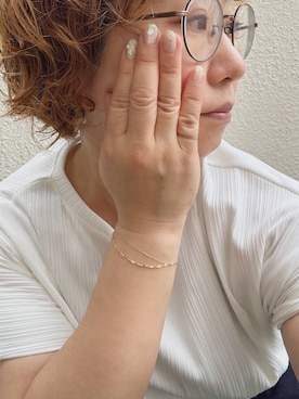 「アイテム（ジャケット/アウター）」を使った、tosa0101さん（レディース・152cm・40代）の夏コーディネート
