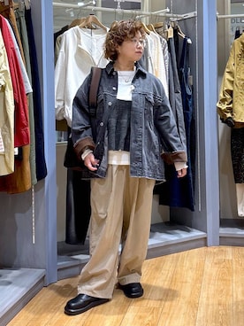 「アイテム（ベスト）」を使った、tosa0101さん（レディース・152cm・50代）の秋コーディネート
