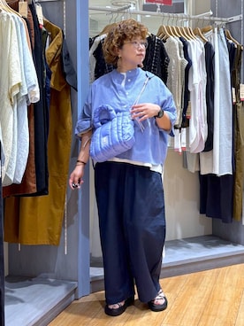 「アイテム（トートバッグ）」を使った、tosa0101さん（レディース・152cm・50代）の夏コーディネート