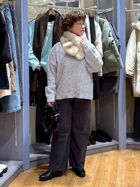 「アイテム（ブーツ）」を使った、tosa0101さん（レディース・152cm・50代）の冬コーディネート