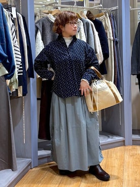 「studio CLIP（スタディオクリップ）のアイテム」を使った、tosa0101さん（レディース・152cm）の秋コーディネート