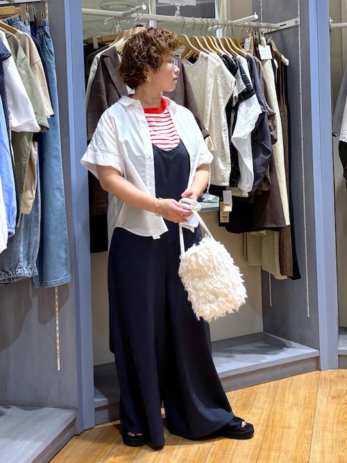バルーンスリーブシアーシャツブラウス