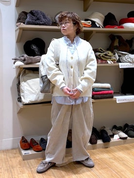 「アイテム（パンツ）」を使った、tosa0101さん（レディース・152cm・50代）の秋コーディネート