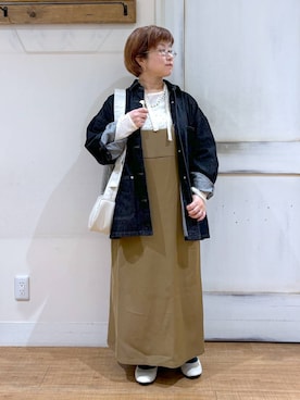 「アイテム（ワンピース/ドレス）」を使った、tosa0101さん（レディース・152cm・40代）の秋コーディネート