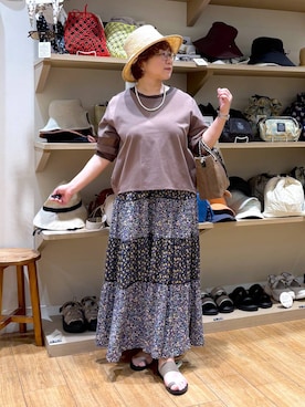「studio CLIP（スタディオクリップ）のアイテム（シューズ）」を使った、tosa0101さん（レディース・152cm）の春コーディネート