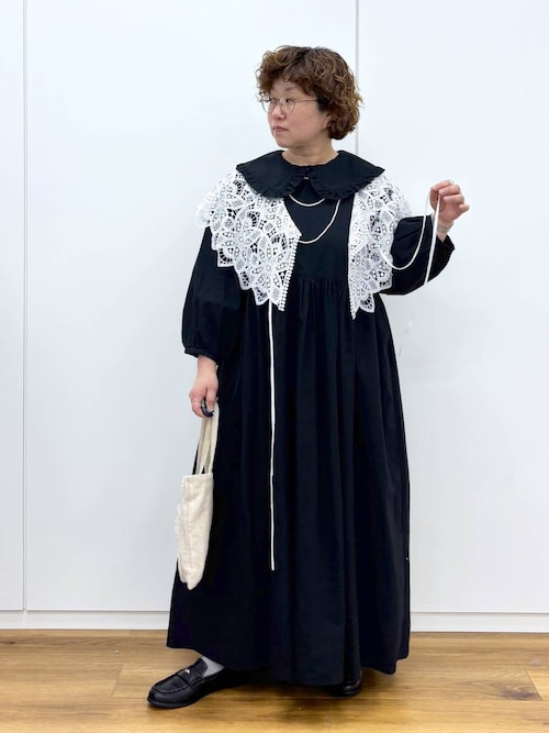 セール】【Limited Line】BIGフリルカラーワンピース（ワンピース