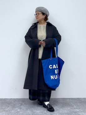 「アイテム（帽子）」を使った、tosa0101さん（レディース・152cm・50代）の秋コーディネート