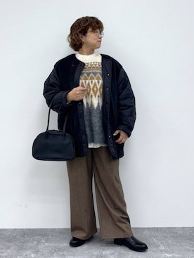 「アイテム（ジャケット/アウター）」を使った、tosa0101さん（レディース・152cm・50代）の秋コーディネート