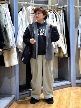 「studio CLIP（スタディオクリップ）のアイテム」を使った、tosa0101さん（レディース・152cm）の冬コーディネート