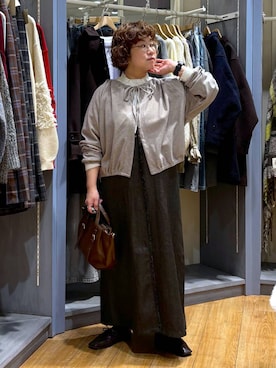 「アイテム（ワンピース/ドレス）」を使った、tosa0101さん（レディース・152cm・50代）の秋コーディネート