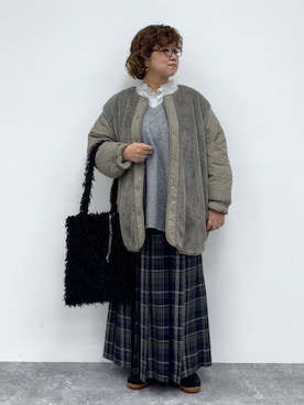 「アイテム（ブルゾン）」を使った、tosa0101さん（レディース・152cm・50代）の秋コーディネート