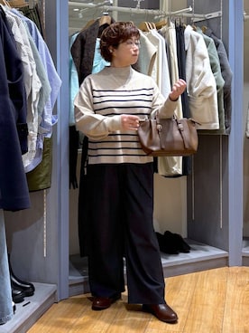 「studio CLIP（スタディオクリップ）のアイテム」を使った、tosa0101さん（レディース・152cm）の冬コーディネート