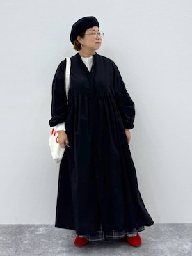 「アイテム（ワンピース/ドレス）」を使った、tosa0101さん（レディース・152cm・40代）の秋コーディネート