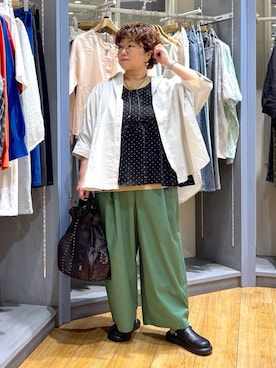 「studio CLIP（スタディオクリップ）のアイテム（シューズ）」を使った、tosa0101さん（レディース・152cm）の春コーディネート