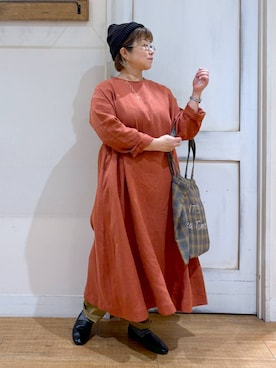 「アイテム（ワンピース/ドレス）」を使った、tosa0101さん（レディース・152cm・40代）の夏コーディネート