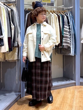 「アイテム（その他アウター）」を使った、tosa0101さん（レディース・152cm・40代）の秋コーディネート