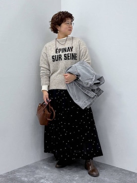 「アイテム（アクセサリー）」を使った、tosa0101さん（レディース・152cm・50代）の冬コーディネート