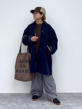 「アイテム（帽子）」を使った、tosa0101さん（レディース・152cm・50代）の秋コーディネート