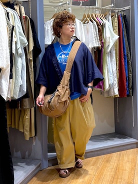 「アイテム（Tシャツ/カットソー）」を使った、tosa0101さん（レディース・152cm・50代）の夏コーディネート