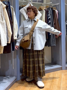 「アイテム（ワンピース/ドレス）」を使った、tosa0101さん（レディース・152cm・50代）の秋コーディネート