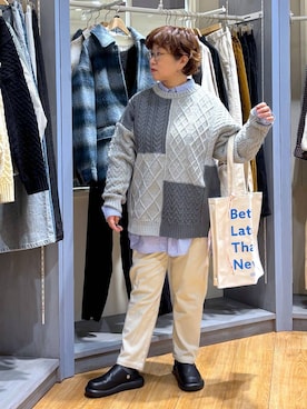 「アイテム（シューズ）」を使った、tosa0101さん（レディース・152cm・50代）の冬コーディネート