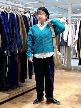 「アイテム（帽子）」を使った、tosa0101さん（レディース・152cm・40代）の秋コーディネート