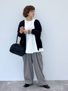 「アイテム（パンツ）」を使った、tosa0101さん（レディース・152cm・50代）の秋コーディネート