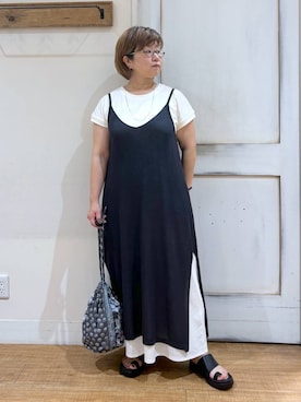 「アイテム（ワンピース/ドレス）」を使った、tosa0101さん（レディース・152cm・40代）の夏コーディネート